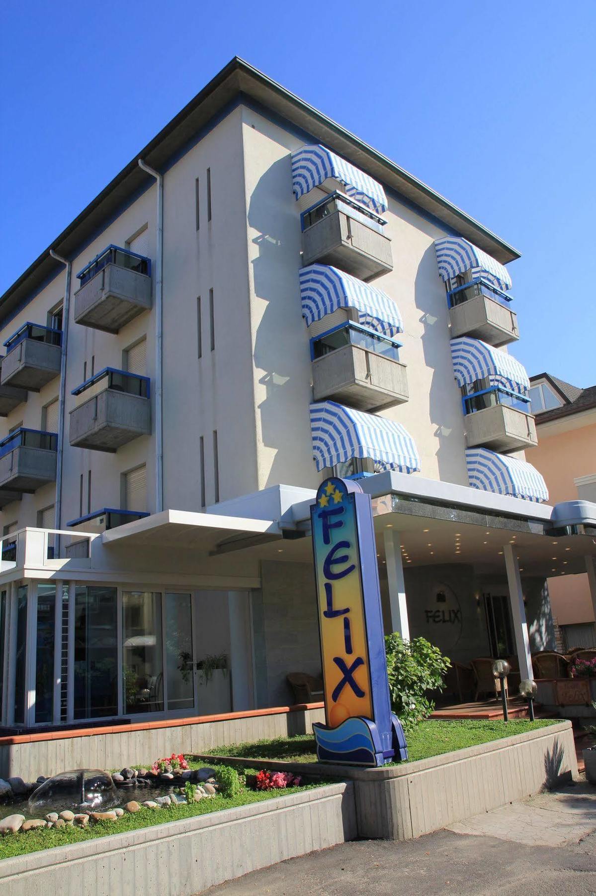 Hotel Felix Ріміні Екстер'єр фото